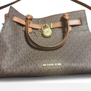 Michael Kors Brown Monogram Tote
